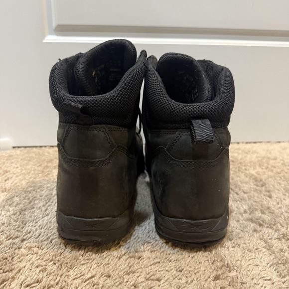 Irish Setter Work Boots Mens Size 12 Black Waterproof Safety Toe Vibram 83696 - Picture 4 of 7